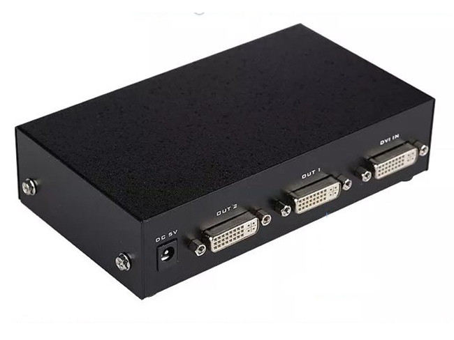 Bộ chia màn hình DVI 1 Ra 2, Bộ chia DVI 2 cổng hàng chính hãng